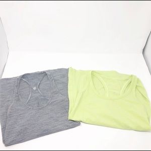 Lululemon racerback tops (size 4)